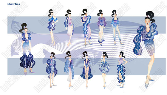 自然光線服裝設(shè)計(jì)專業(yè)學(xué)員作品集