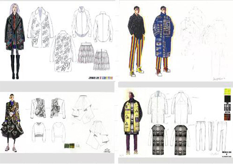 OTIS服裝設計作品集風格偏向