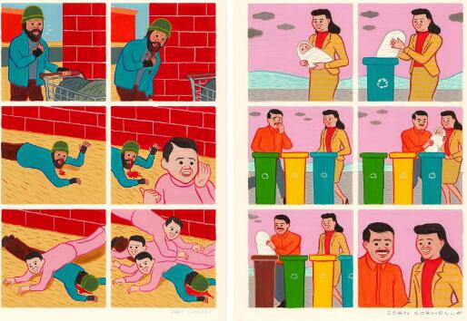 插畫(huà)跨界合作圖片