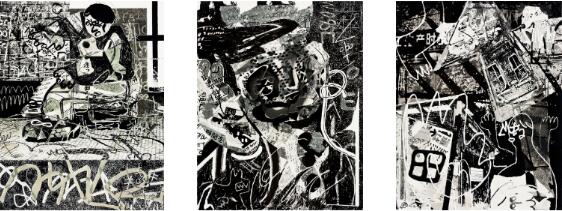 版畫專業(yè)學生作品