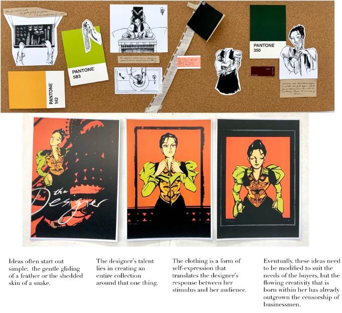角色創(chuàng)作作品集項(xiàng)目的故事版靈感、研究過(guò)程