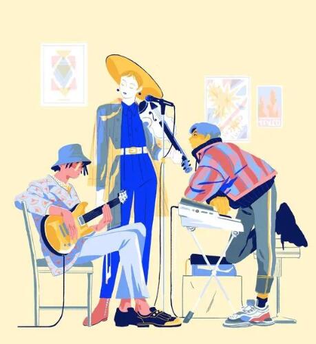 插畫設(shè)計作品集風格大全